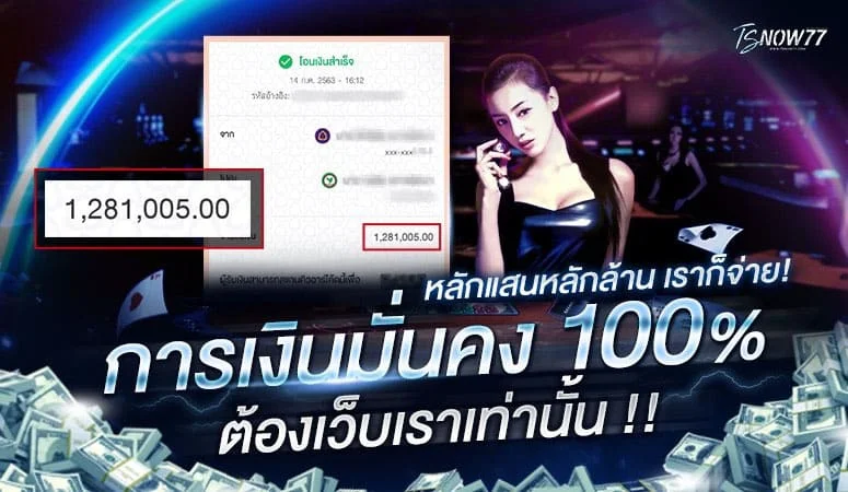 การเงินมั่นคง 100%